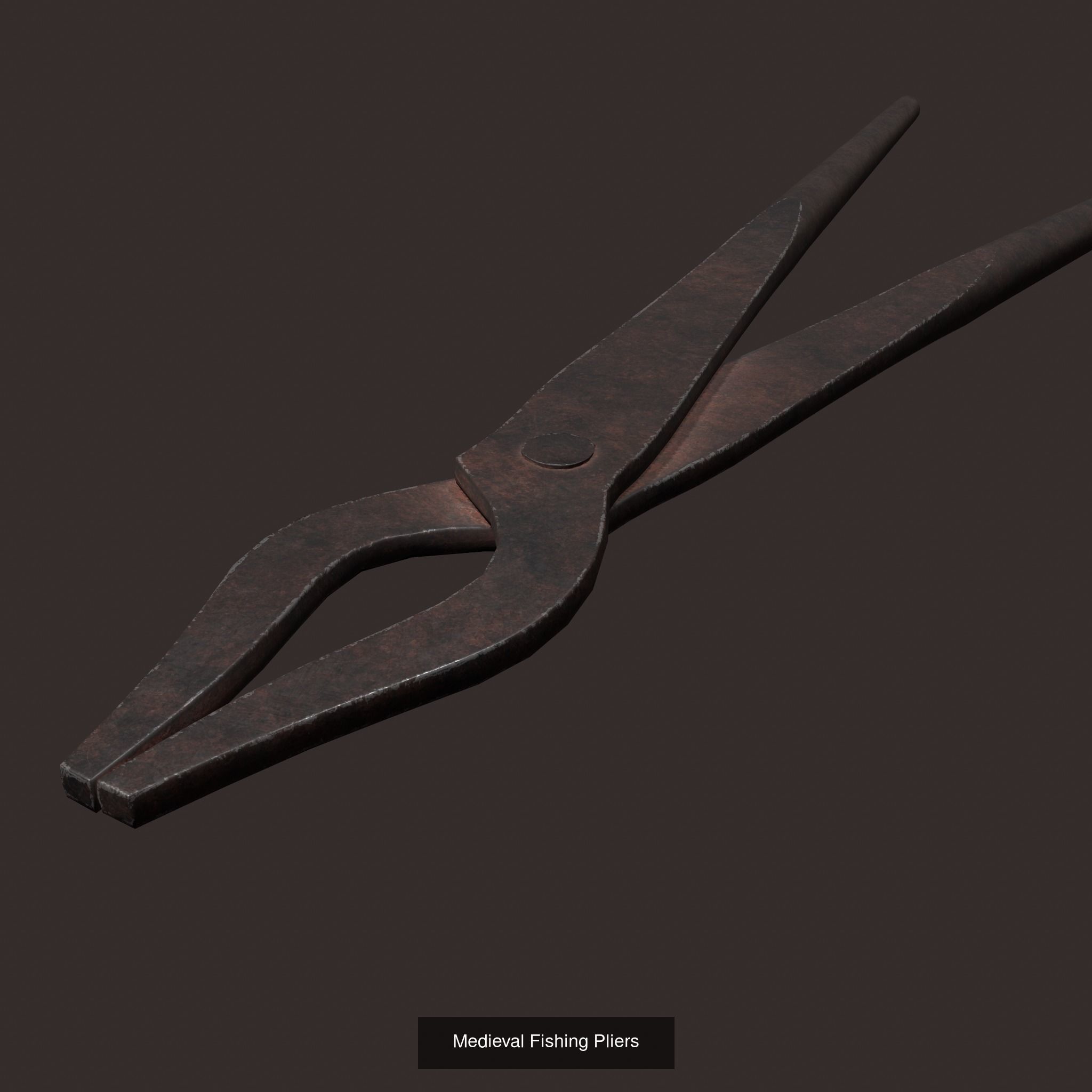 300 Medieval Props Pack 3D Model Collection_135