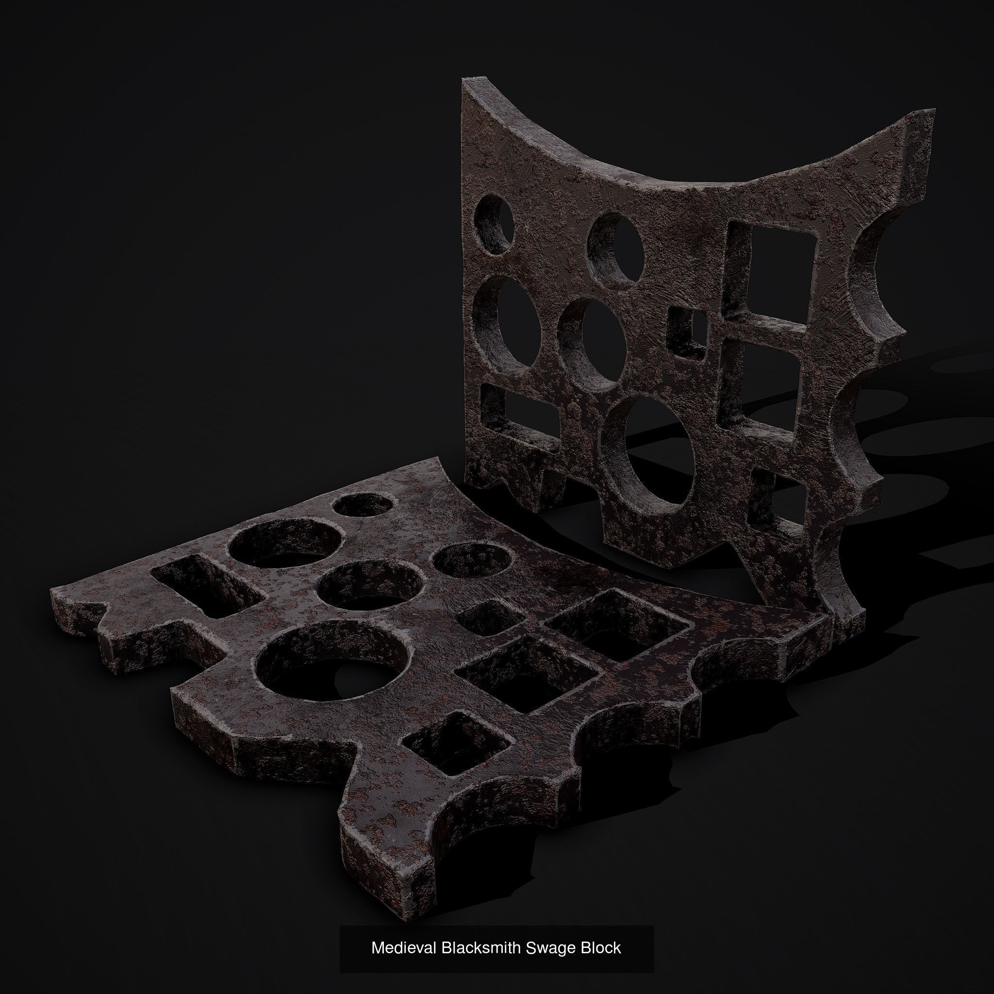 300 Medieval Props Pack 3D Model Collection_141