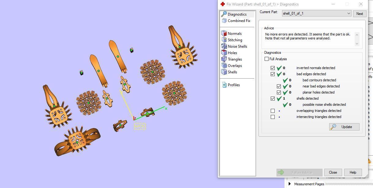 Ring and Earrings 142 3D print model_4