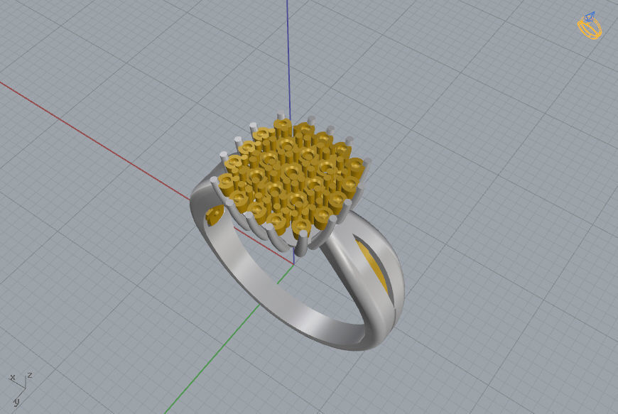 Ring and Earrings 142 3D print model_18