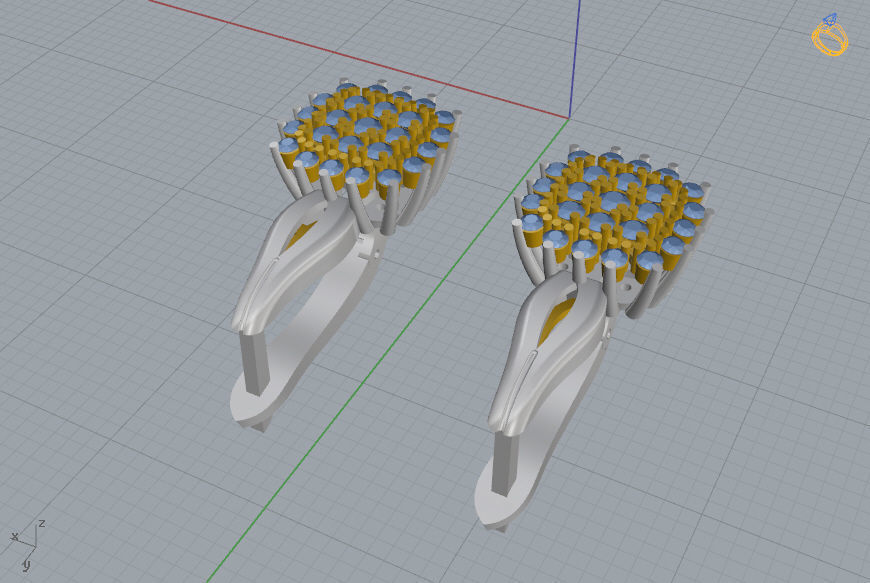 Ring and Earrings 142 3D print model_10