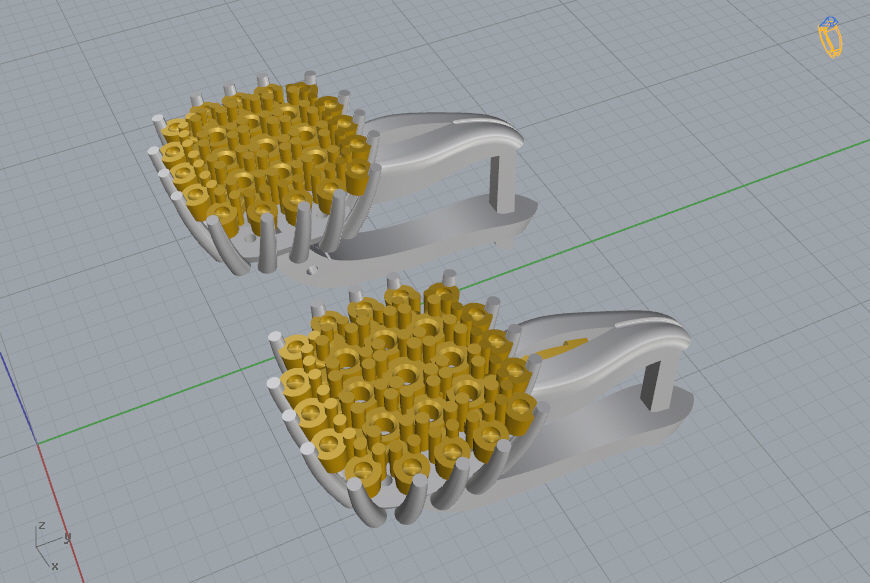 Ring and Earrings 142 3D print model_12