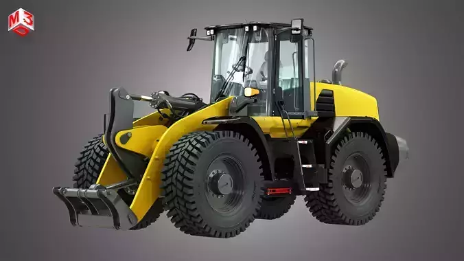 Wheel Loader W190D 3D model