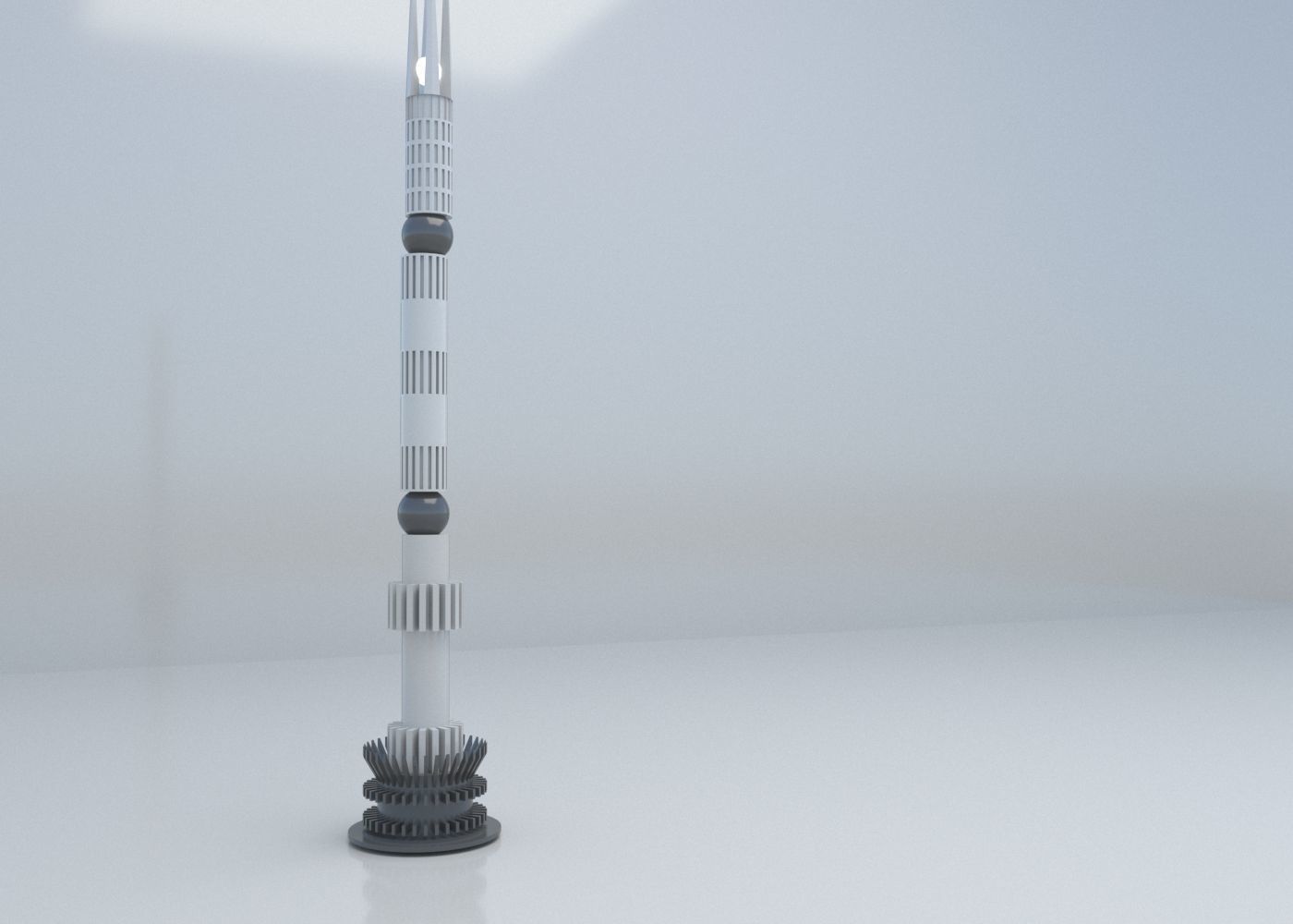 Animated Robot Hand using Bones  Low-Poly 3D  Low-poly 3D model_7