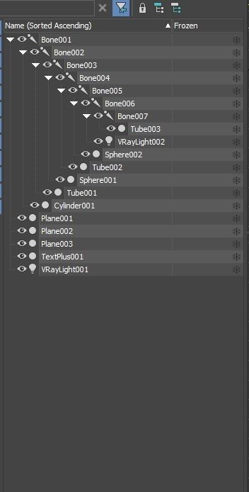 Animated Robot Hand using Bones  Low-Poly 3D  Low-poly 3D model_19