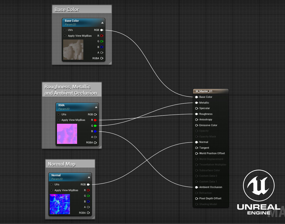 Stylized Western Rocks Low-poly 3D model_6