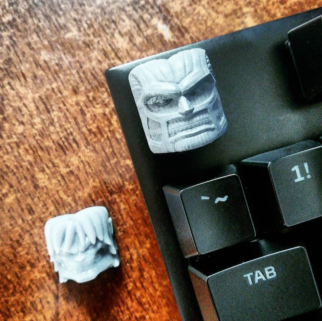 Colossal Titan - Keycap 3D mechanical keyboard - Attack on Titan 3D print model_2