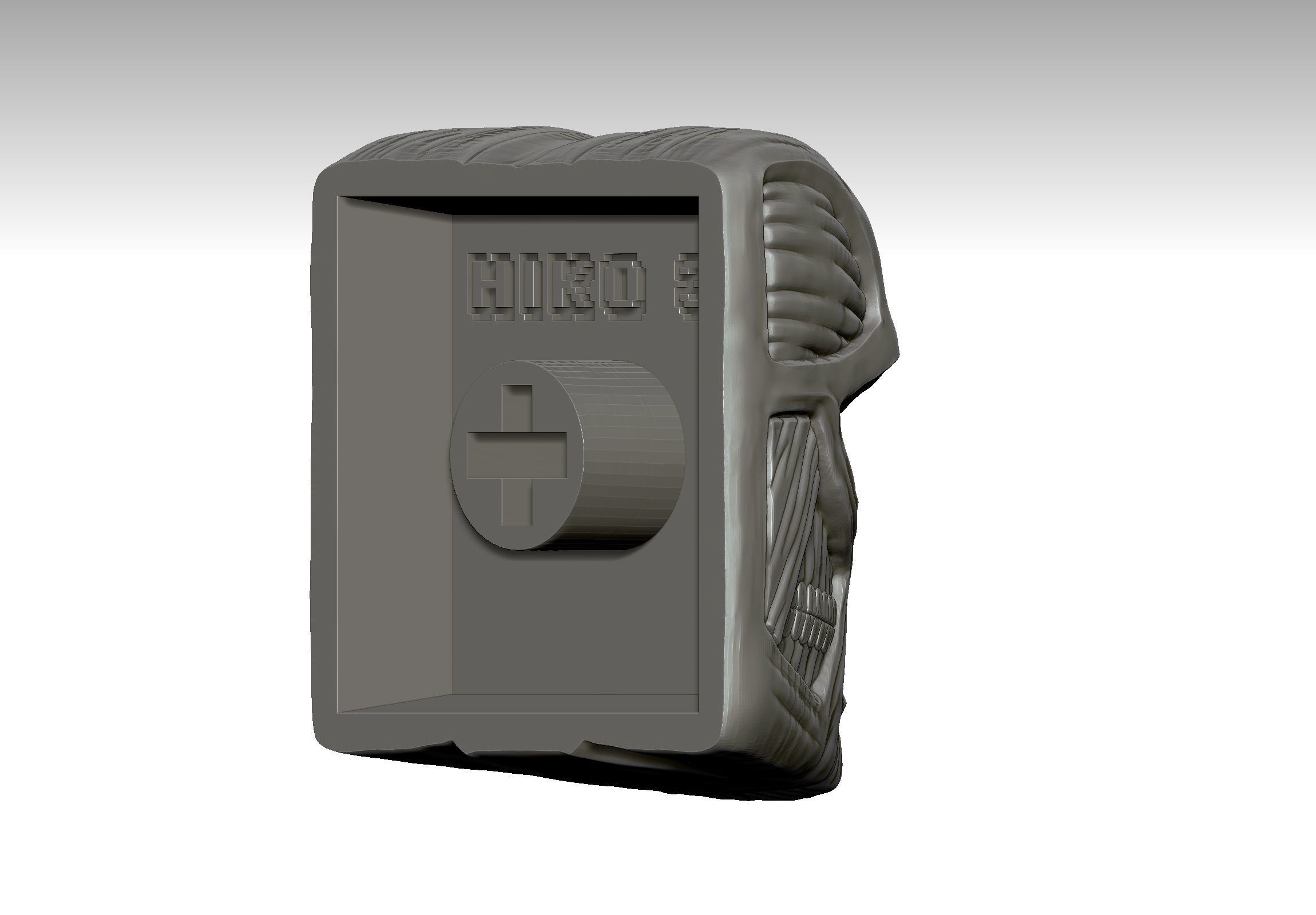 Colossal Titan - Keycap 3D mechanical keyboard - Attack on Titan 3D print model_13