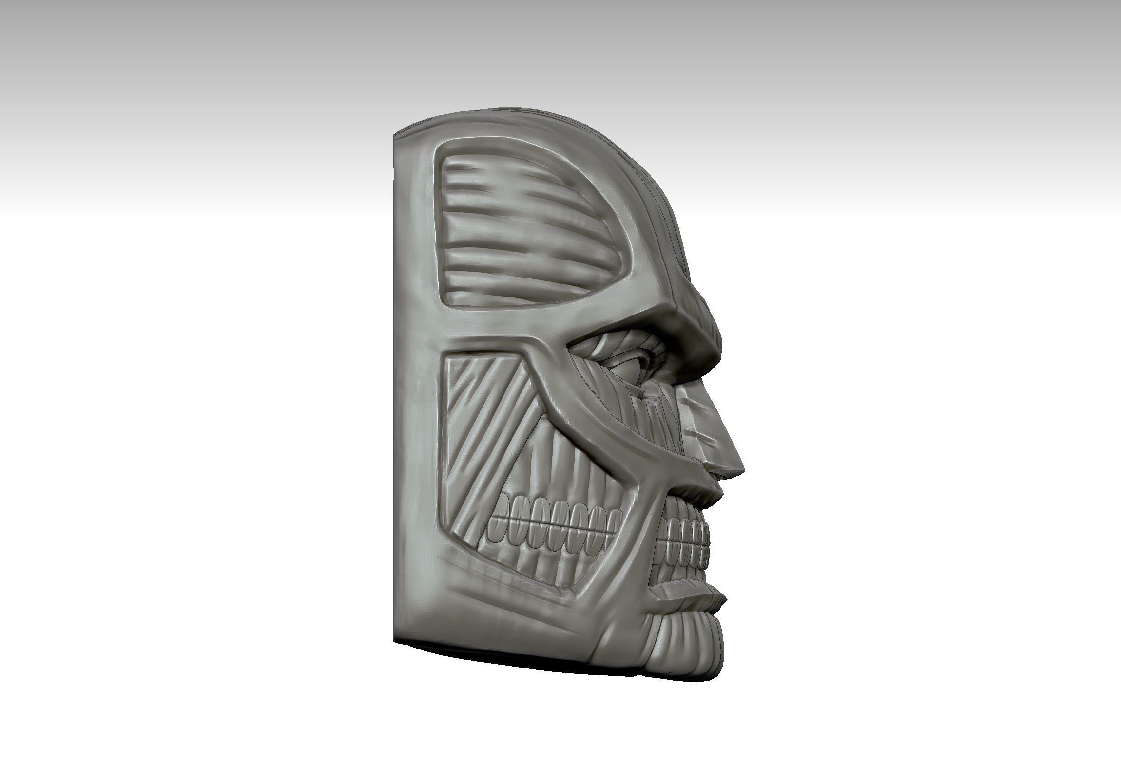 Colossal Titan - Keycap 3D mechanical keyboard - Attack on Titan 3D print model_14
