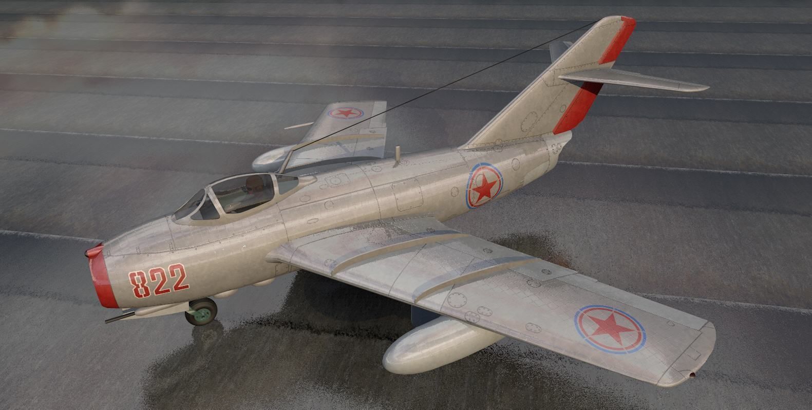 Mikoyan-Gurevich MIG-15 Fagot 3D model_2