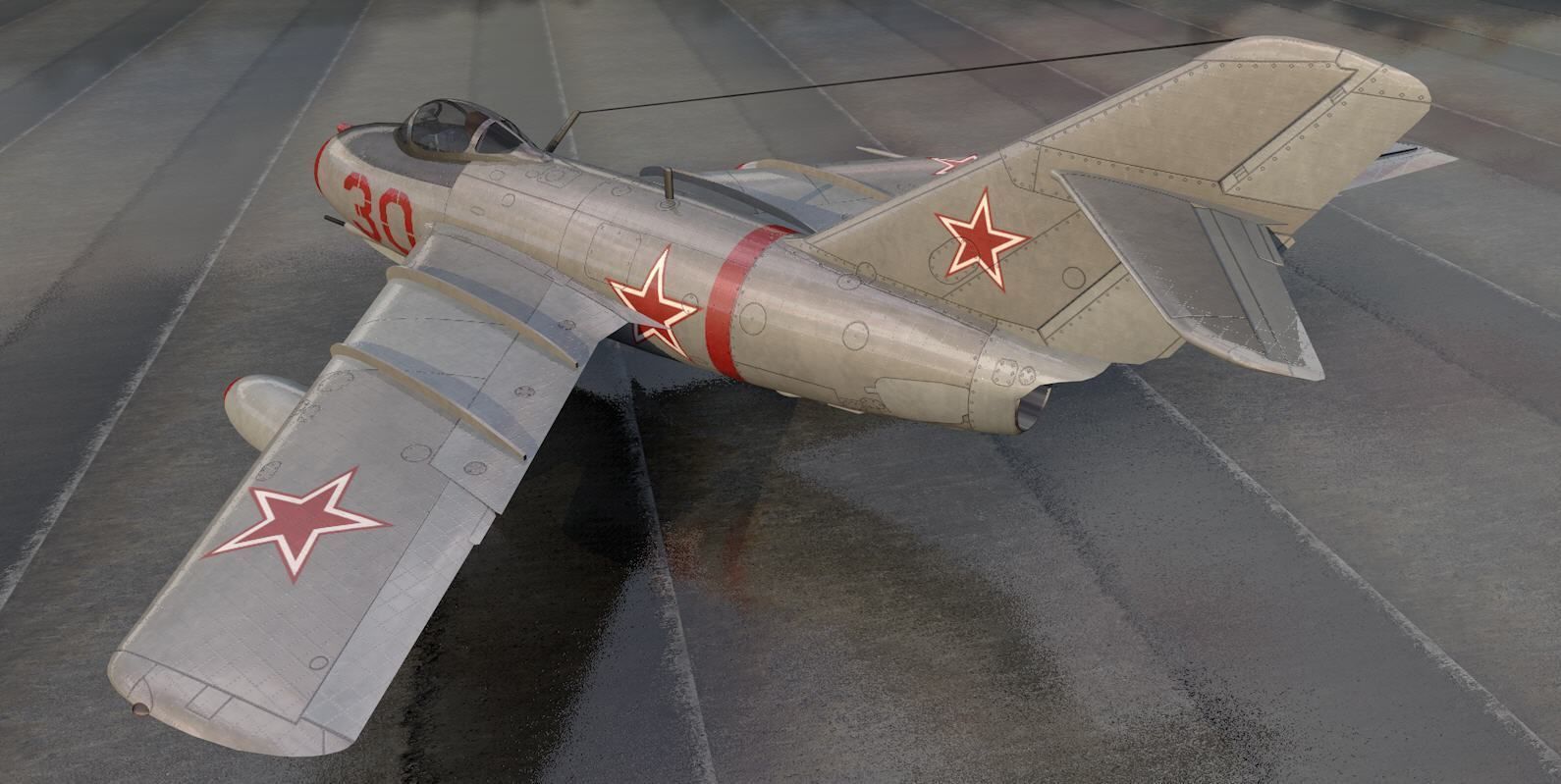Mikoyan-Gurevich MIG-15 Fagot 3D model_4