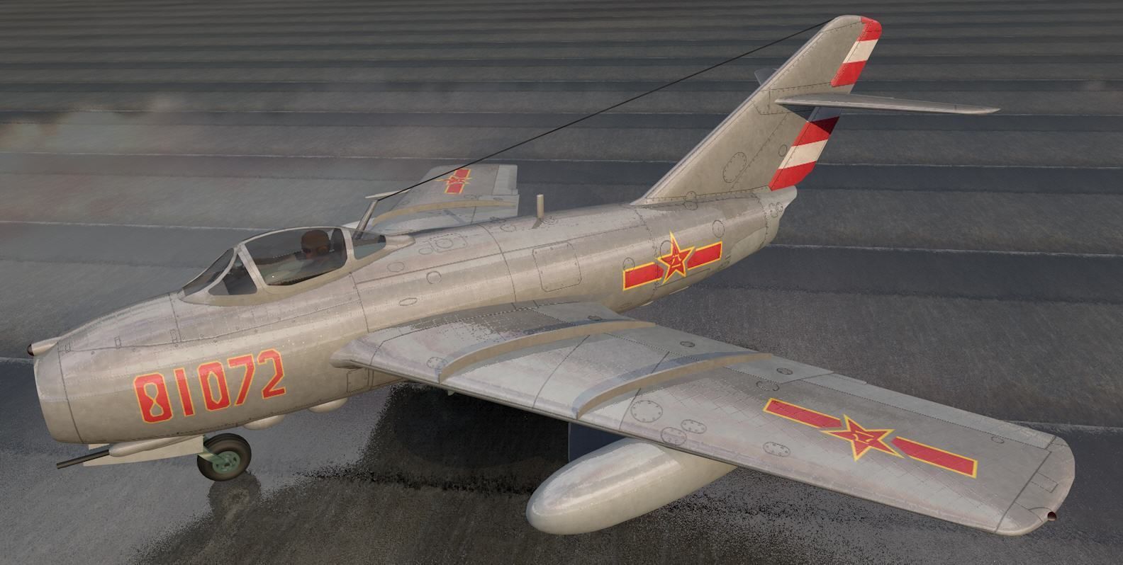Mikoyan-Gurevich MIG-15 Fagot 3D model_1
