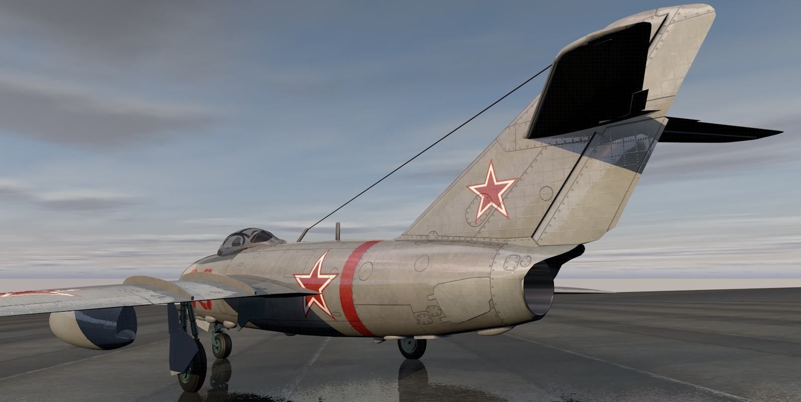 Mikoyan-Gurevich MIG-15 Fagot 3D model_9