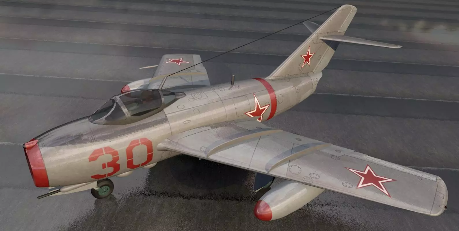 Mikoyan-Gurevich MIG-15 Fagot 3D model_0