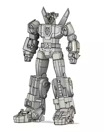 VOLTORN voltron golion robot 3d printing models