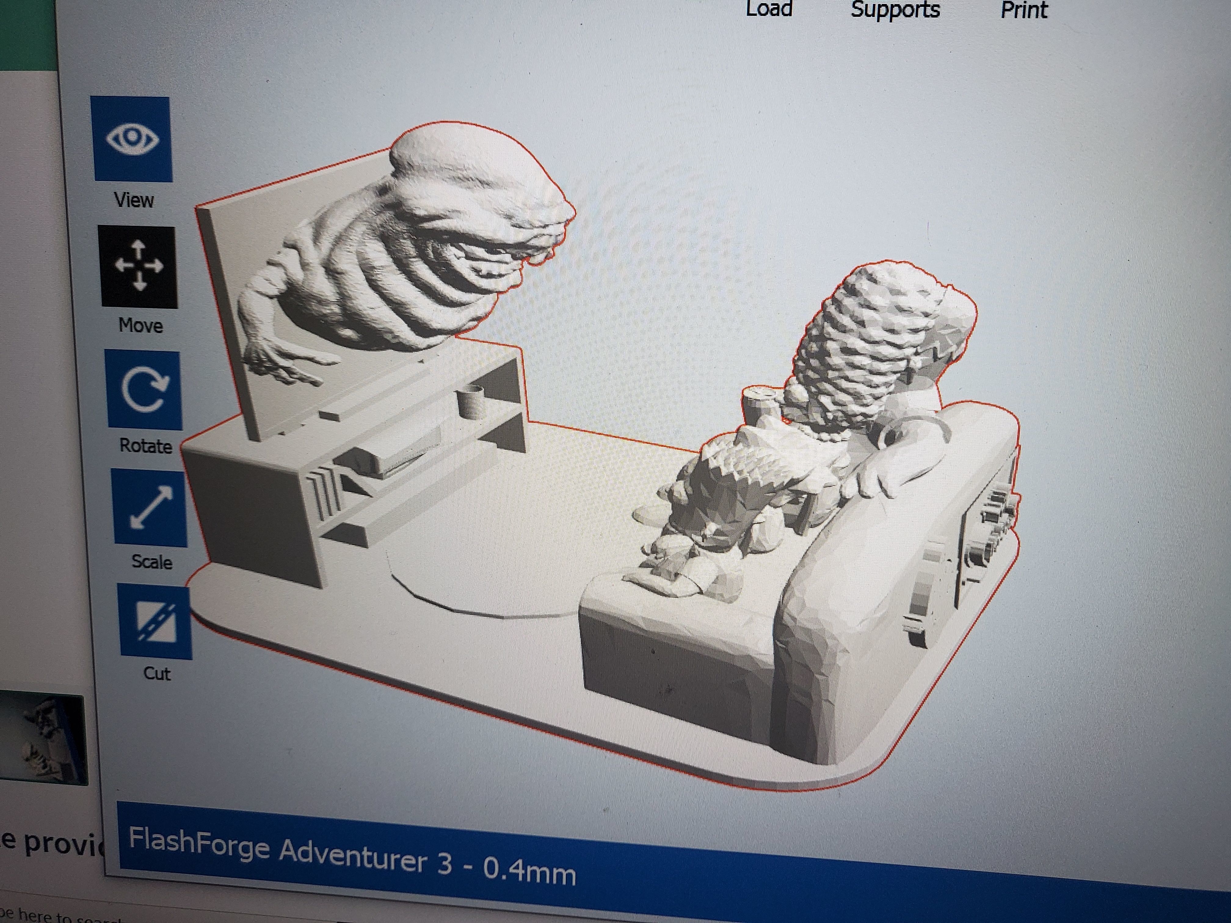 ghostbusters Simpson bust 3D print model_7