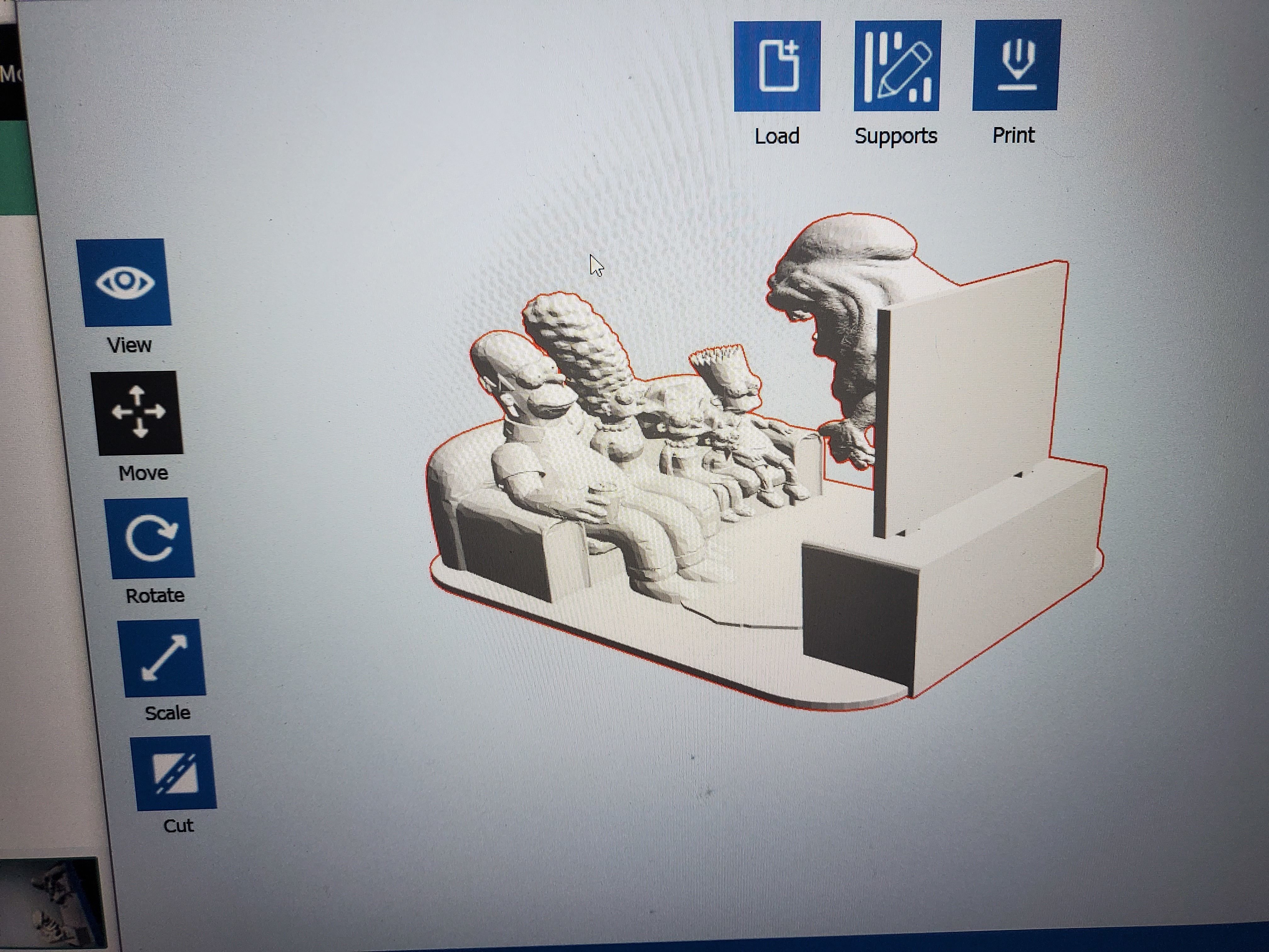 ghostbusters Simpson bust 3D print model_15