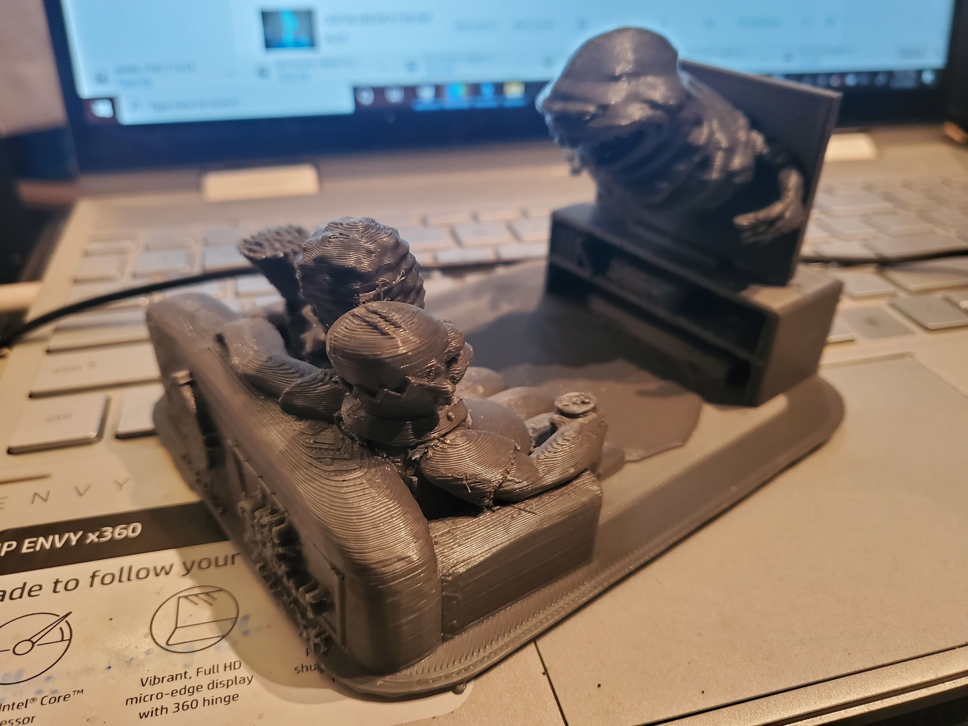 ghostbusters Simpson bust 3D print model_12