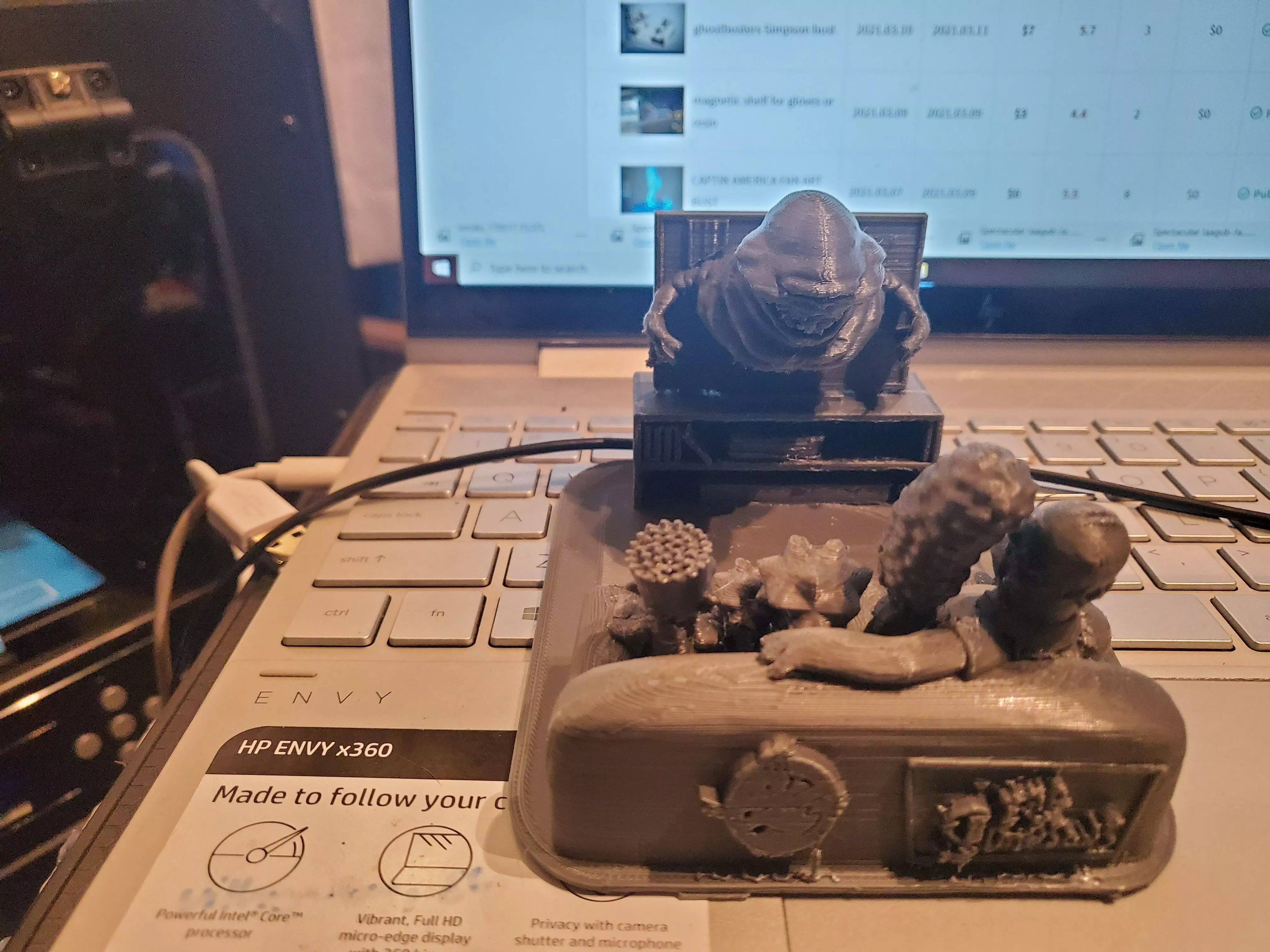 ghostbusters Simpson bust 3D print model_0