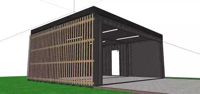 City Simple Art Building-Container-0120