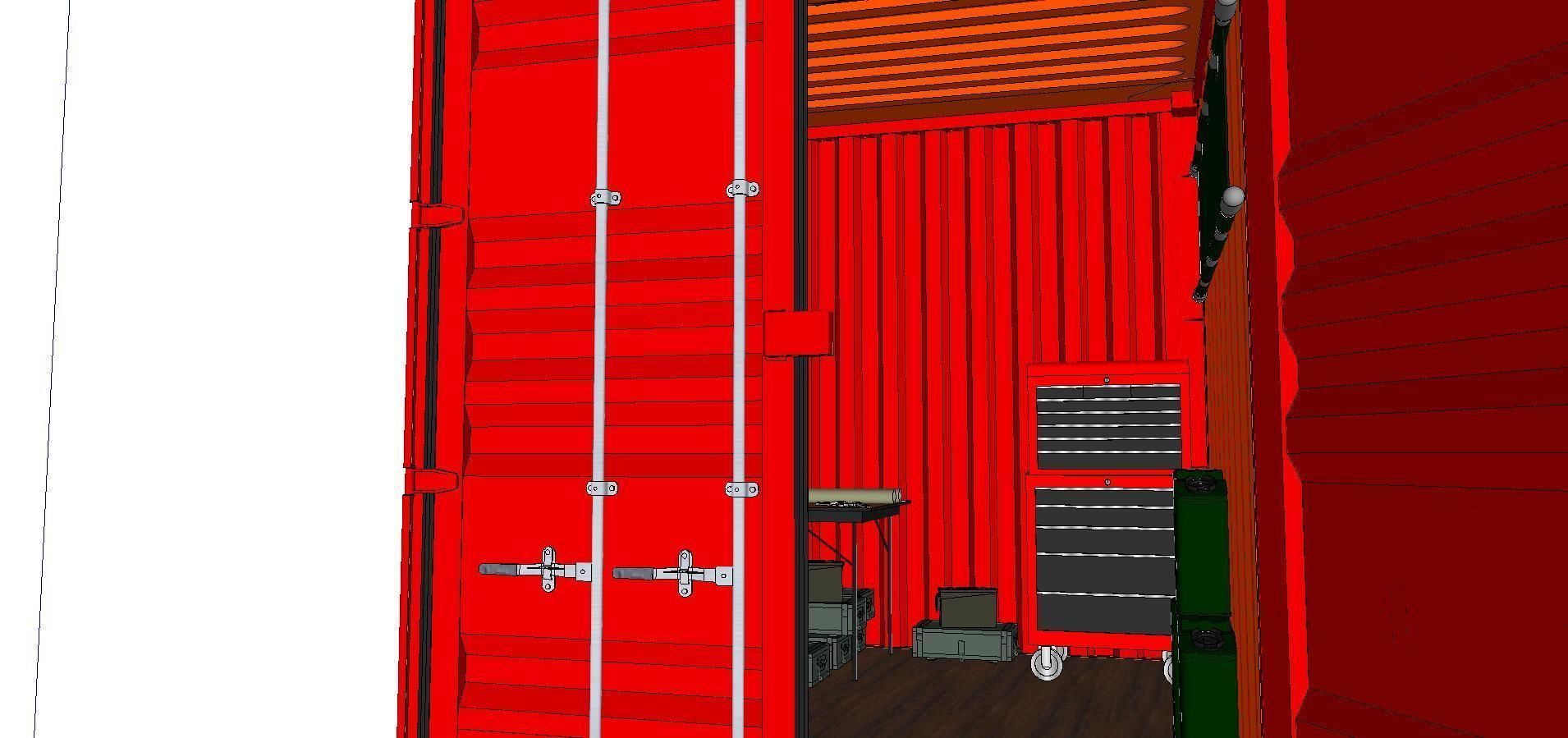 City Simple Art Building-Container-0125 3D model_4