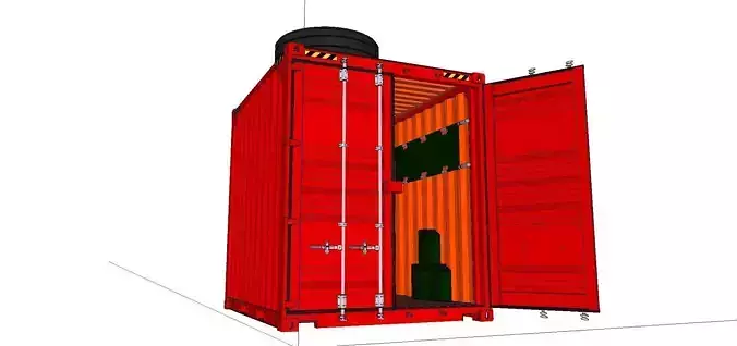 City Simple Art Building-Container-0125