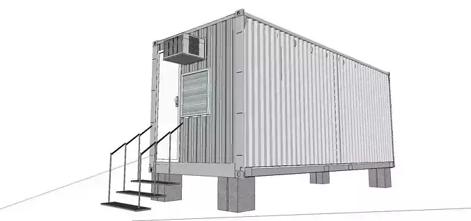 City Simple Art Building-Container-0130