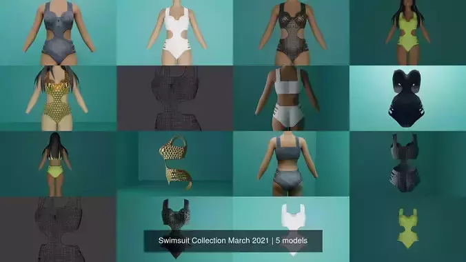 Swimsuit Collection March 2021 
