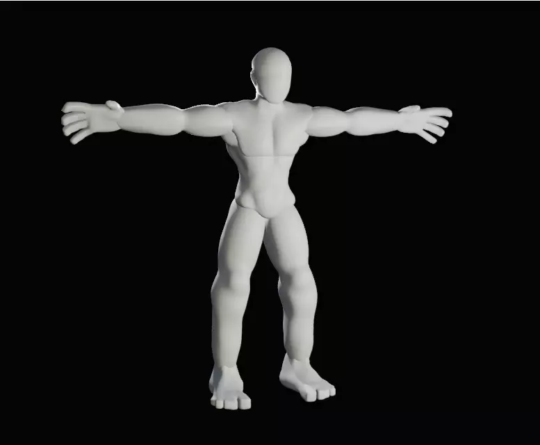 Base Mesh  Free low-poly 3D model_0