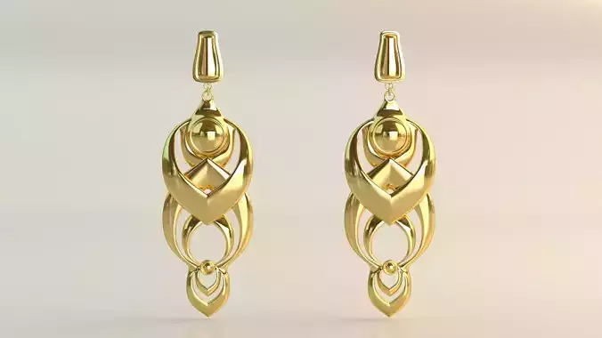 Ear Rings 3D model