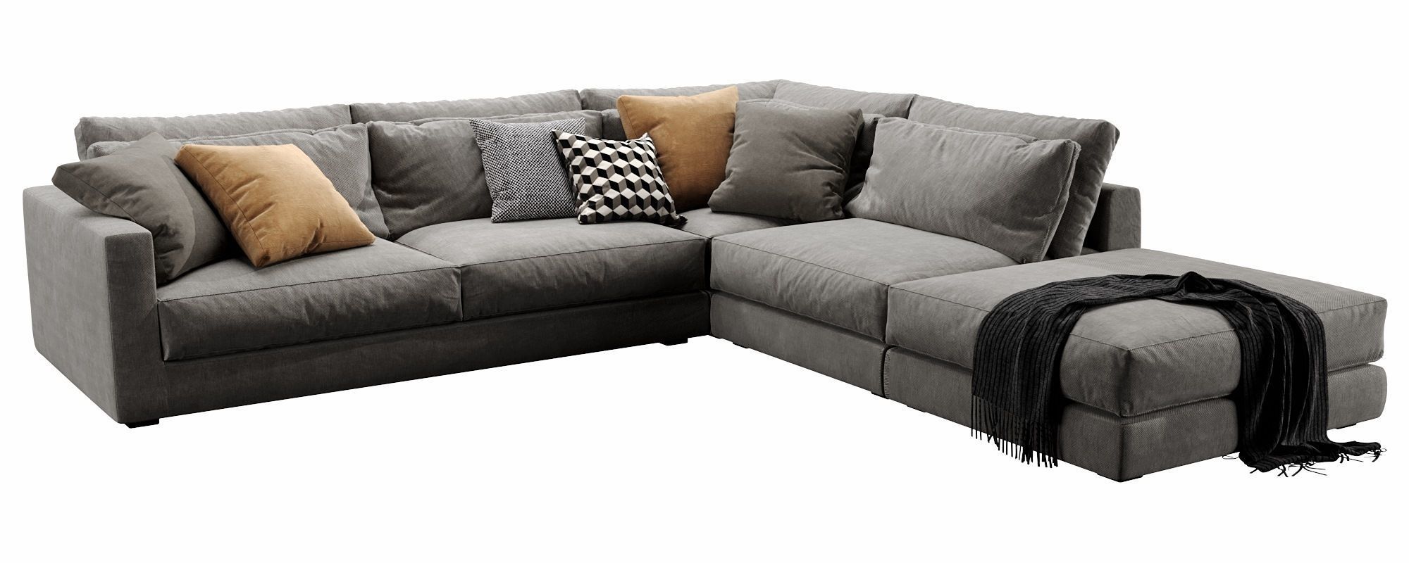 Linteloo Mauro Sectional 3D model_9