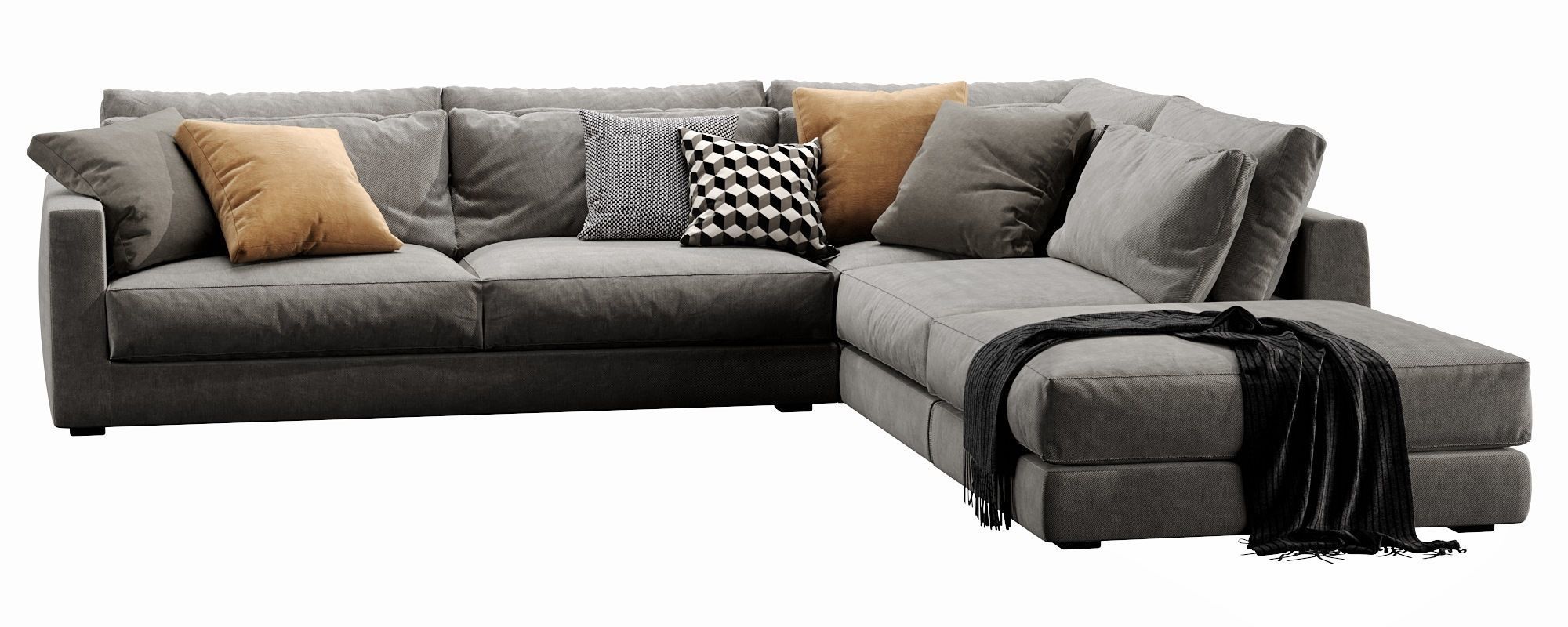 Linteloo Mauro Sectional 3D model_7