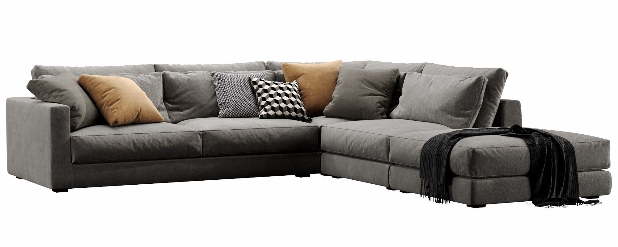 Linteloo Mauro Sectional 3D model_6