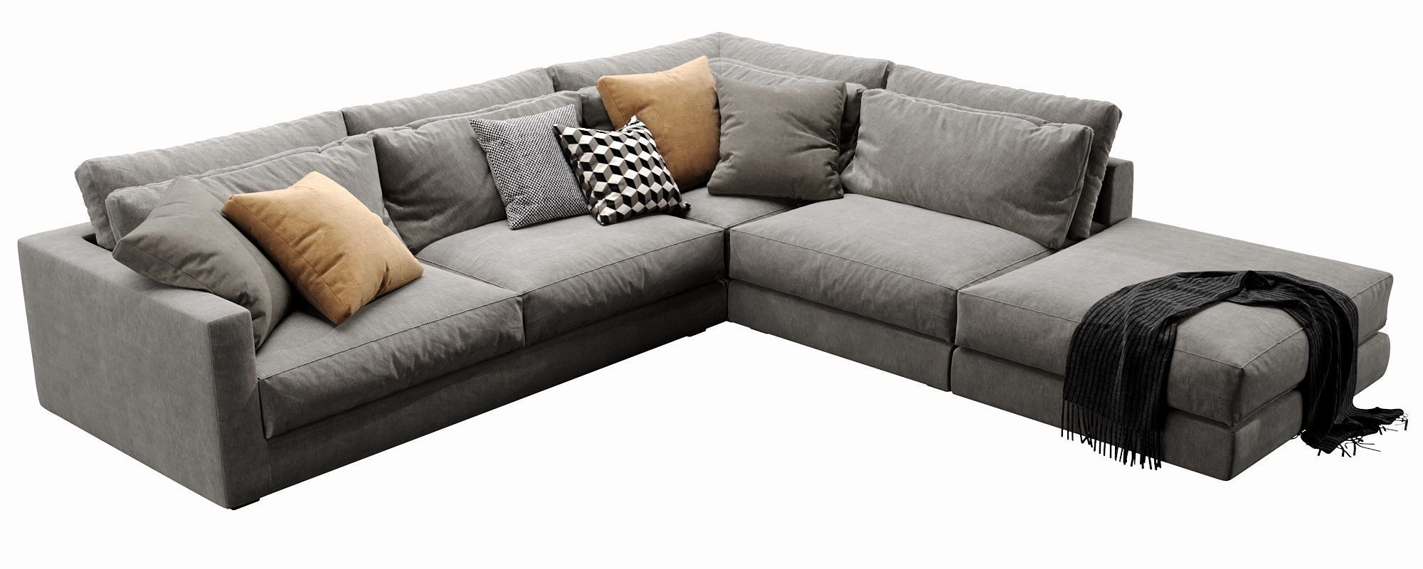 Linteloo Mauro Sectional 3D model_11