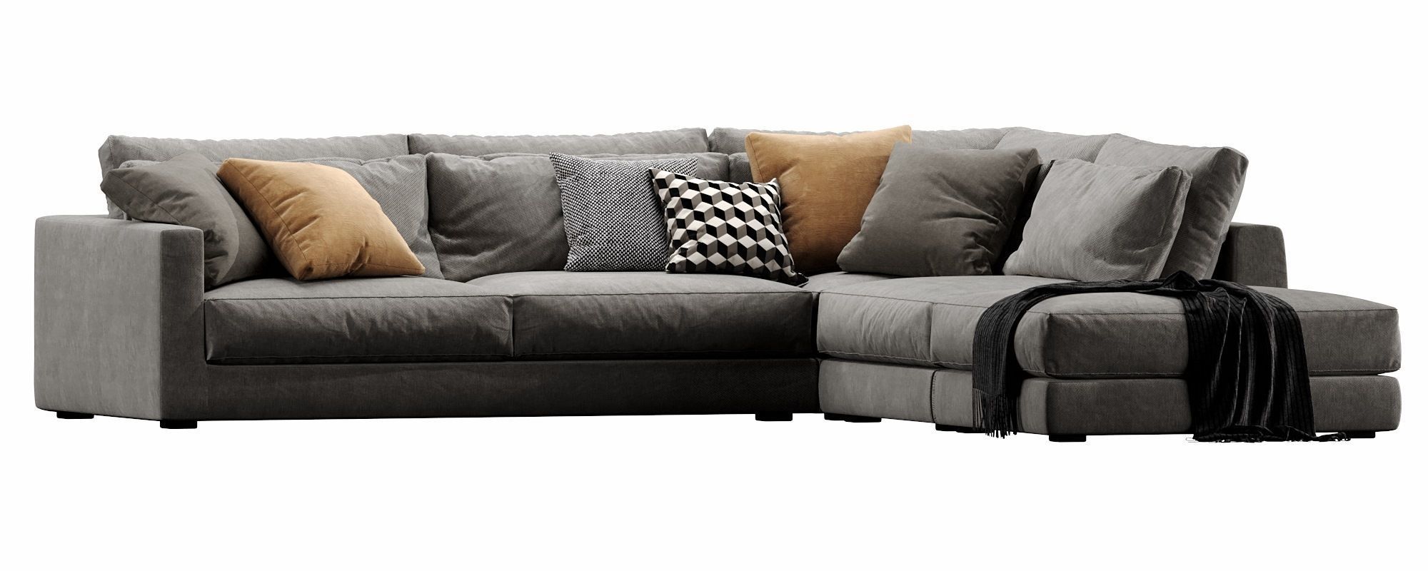 Linteloo Mauro Sectional 3D model_8