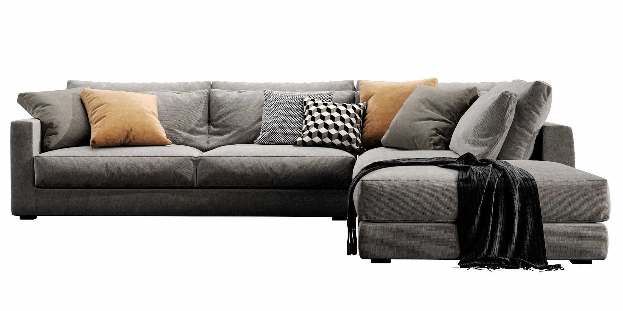 Linteloo Mauro Sectional 3D model_5