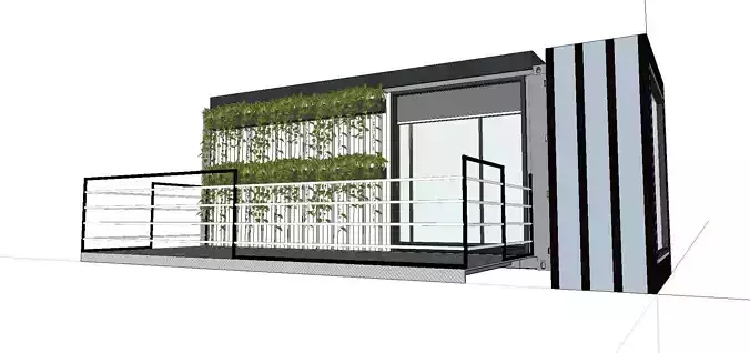 City Simple Art Building-Container-0133