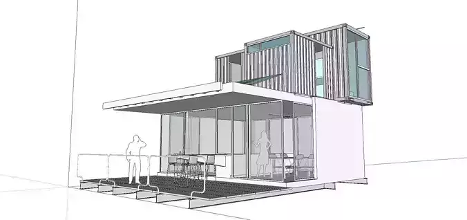 City Simple Art Building-Container-0135