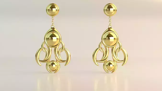 Ear Rings 3D model