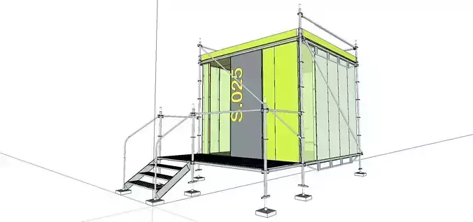 City Simple Art Building-Container-0148