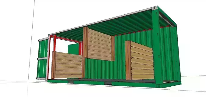 City Simple Art Building-Container-0152