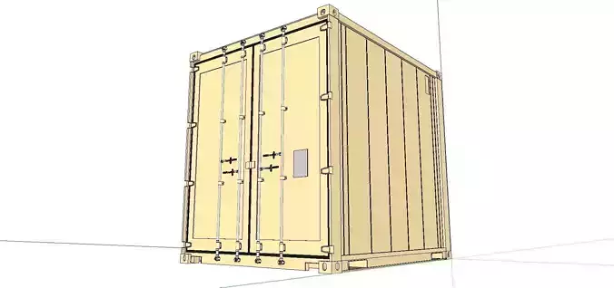 City Simple Art Building-Container-0293