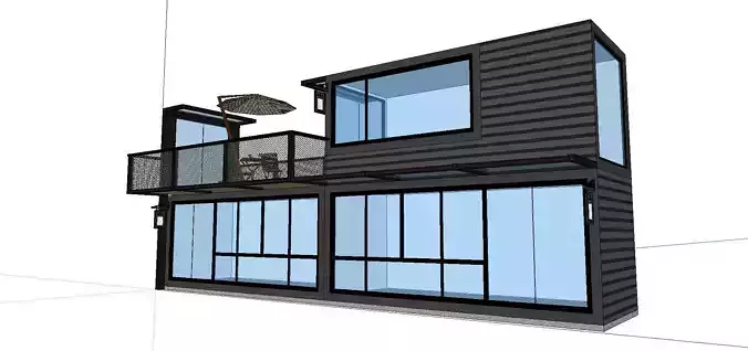 City Simple Art Building-Container-0292