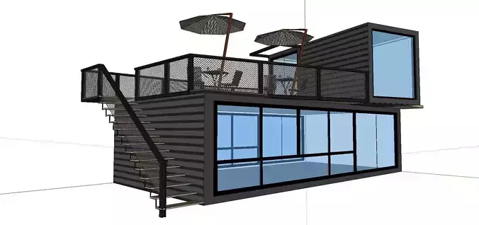 City Simple Art Building-Container-0290