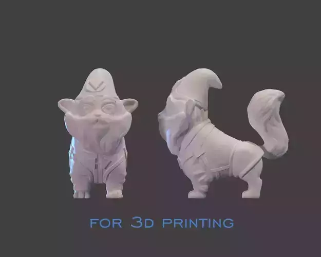 Cat for 3d printing