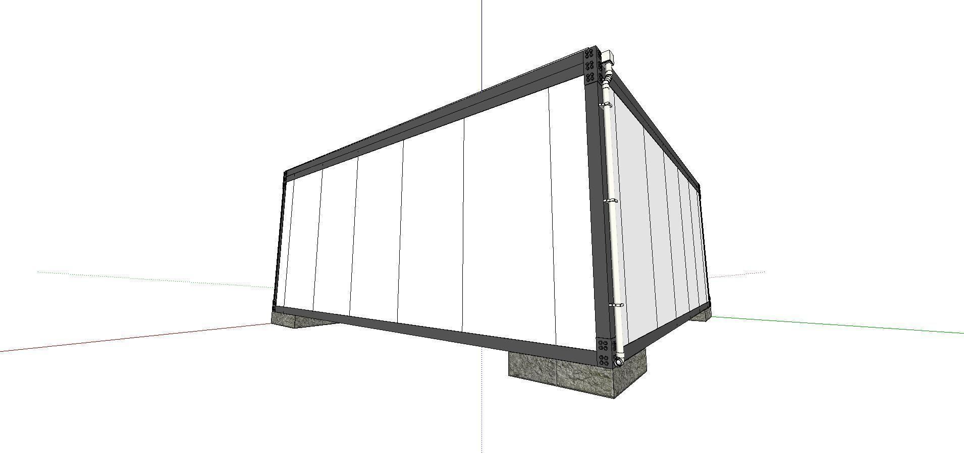 City Simple Art Building-Container-0279 3D model_3