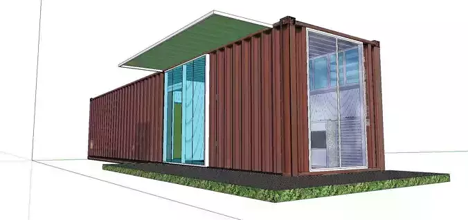 City Simple Art Building-Container-0277