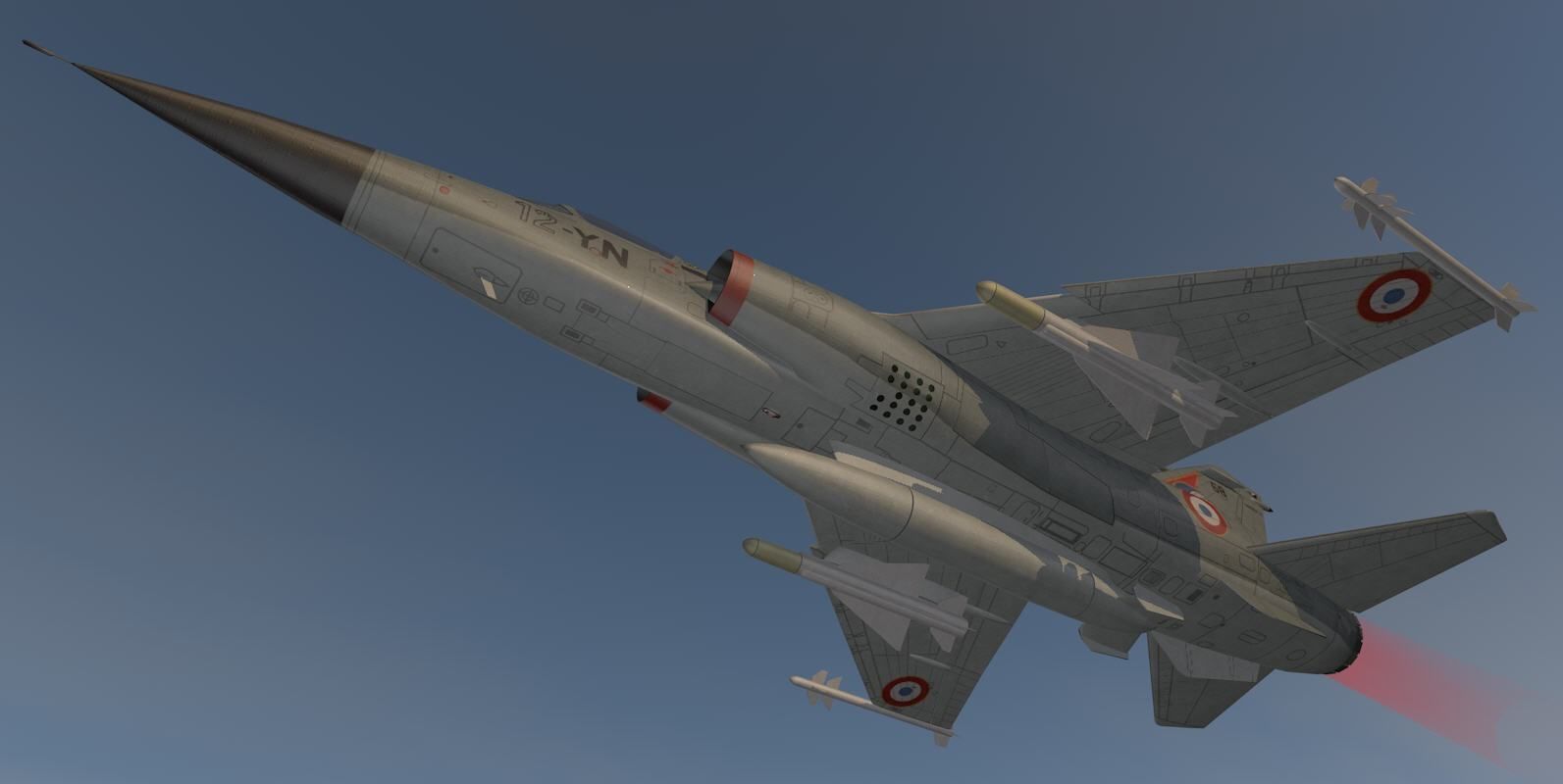 Dassault Mirage F1 3D model_13