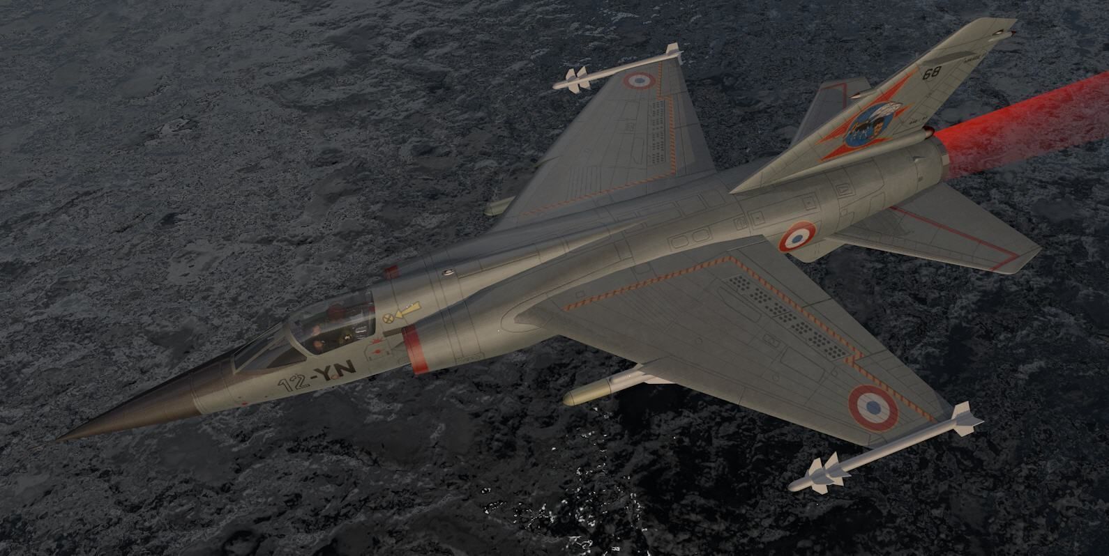Dassault Mirage F1 3D model_12