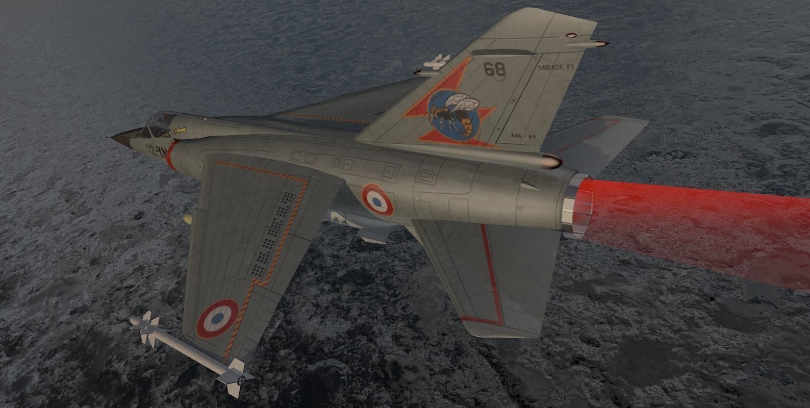 Dassault Mirage F1 3D model_11